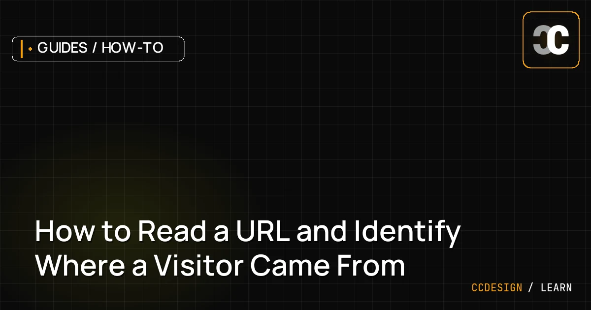 How to Read a URL and Identify Where a Visitor Came From
